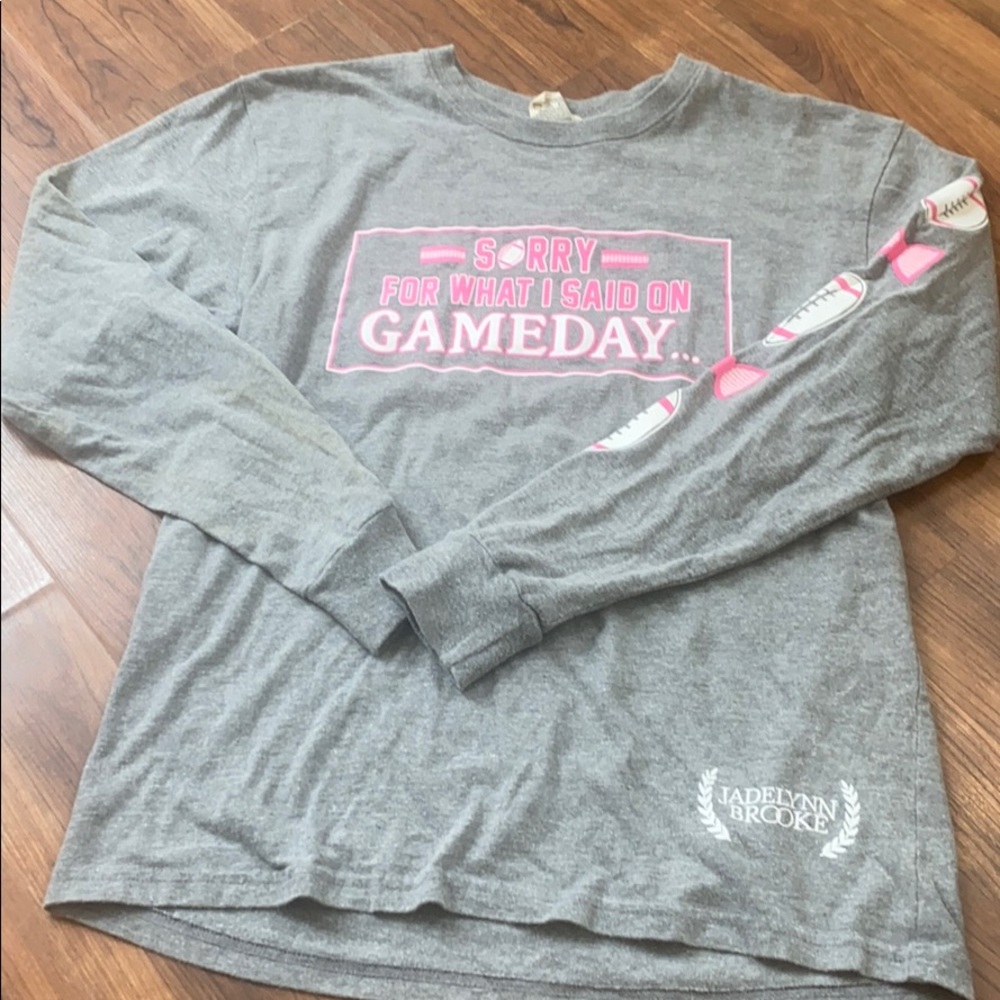 Jadelynn Brooke Long Sleeve Tee - Football